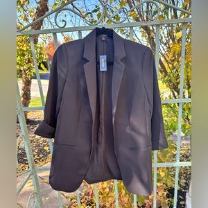 Express Black Boyfriend Blazer